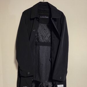 Calvin Klein Men's Classic Trench Coat